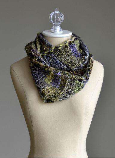 Rambling Crochet Cowl by Universal Yarn Design Team-Patterns-Universal Yarns-Alpaca Direct Main image