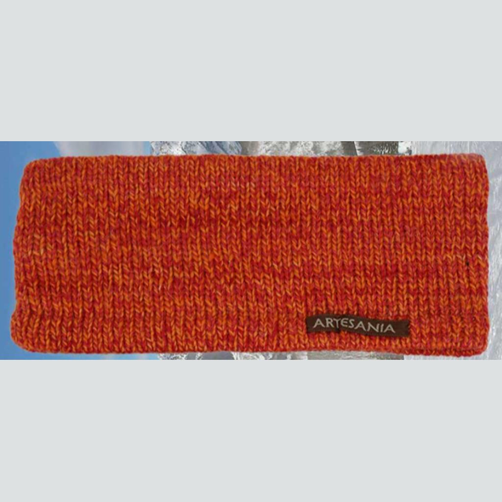 Alpaca Marled Headband-Apparel-Alpaca Direct-Red/Burgundy-Alpaca Direct