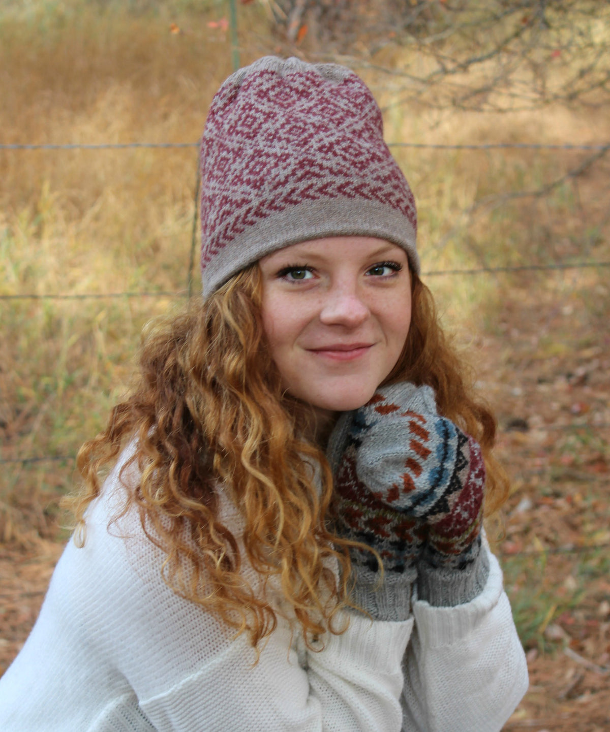 Reversible Letcia Alpaca Hat-Apparel-Alpaca Direct-Alpaca Direct Main image