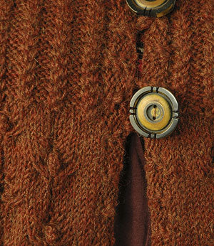 Rosebud Cardigan Designed by Tonia Barry *Berroco Pattern*-Patterns-Berroco-Alpaca Direct