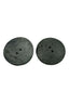 Round Coconut Button - 58mm-Notions-Renissance and Blue Moon-Dark-Alpaca Direct