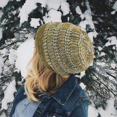 Rudbeckia Hat by Andrea Mowry-Patterns-Alpaca Direct-Alpaca Direct
