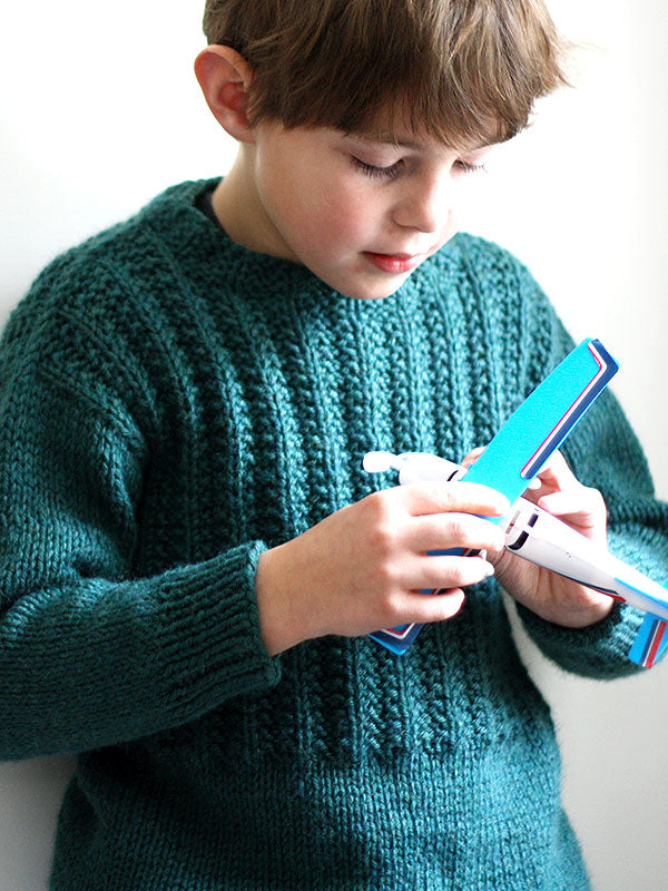 Sam Pullover by Amy Christoffers *Berroco Pattern*-Patterns-Berroco-Alpaca Direct