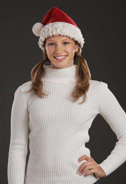 Santa Hat Holiday by Michael del Vecchio *Universal Yarn Pattern*-Patterns-Universal Yarns-Alpaca Direct Main image