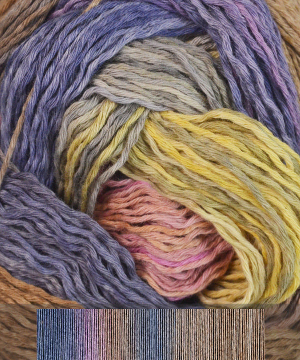 Schoppel-Wolle Zauberball Cotton-Yarn-Schoppel-Wolle-2370 Geländegewinn/ New Terrain-Alpaca Direct