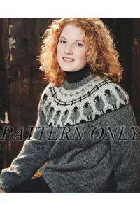 Sheep Go Round Sweater *Pattern*-Patterns-Fiber Trends-Alpaca Direct