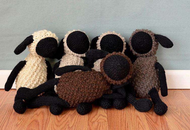 Sheldon Sheep and Friends by Amy Gunderson *Universal Yarn Pattern*-Patterns-Universal Yarns-Alpaca Direct
