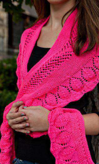 Sizzle Lace Scarf by Universal Yarn Design Team-Patterns-Universal Yarns-Alpaca Direct Main image