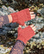 Simple and Smart Fingerless Mitts-Patterns-Alpaca Direct-Alpaca Direct