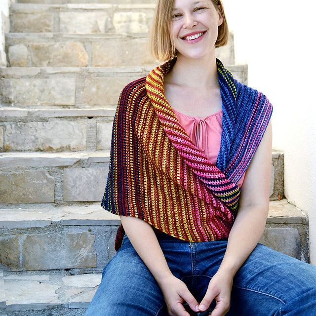 Smoothie Shawl by Lena Fedotova-Patterns-Lena Fedotova-Alpaca Direct