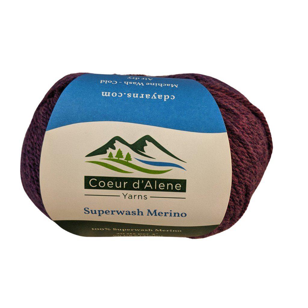 100% Superwash Merino by Coeur d&#39;Alene Yarns-Yarn-Alpaca Direct-Alpaca Direct