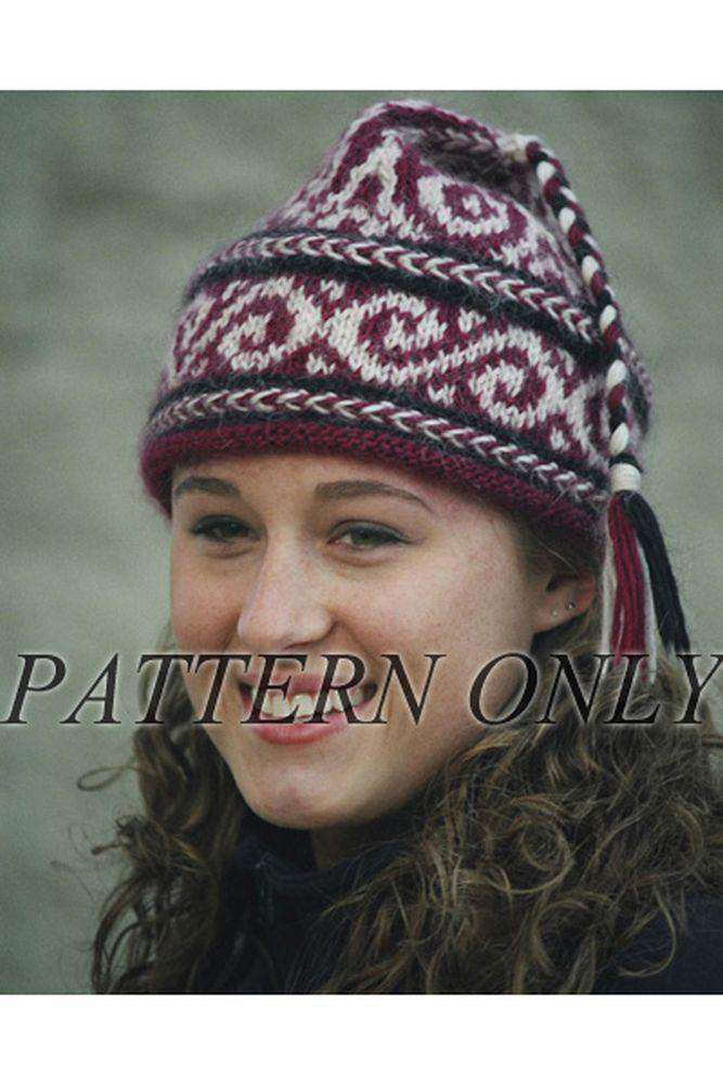 Swirls Hat by Carolyn Doe *Pattern*-Patterns-Fiber Trends-Alpaca Direct