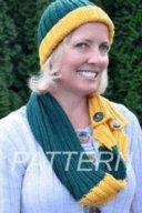 Sports Team Hat and Cowl- By Kelley Hobart Secondary image