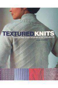 Textured Knits: Quick and Easy Step-by-step Projects-Books-Alpaca Direct-Alpaca Direct