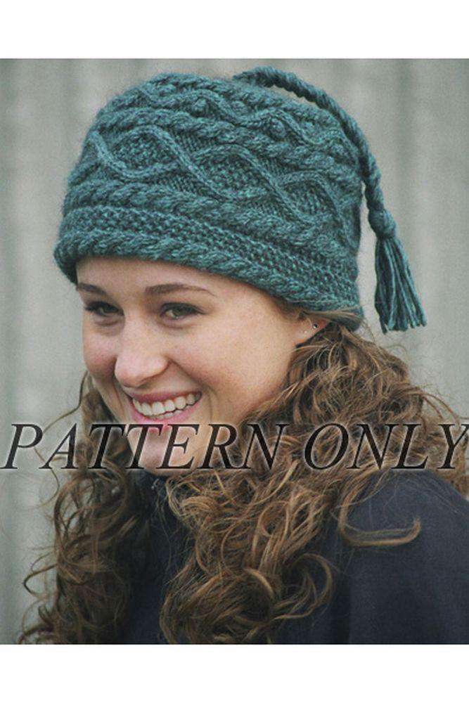 The Braid &amp; Bobble Hat *Pattern*-Patterns-Fiber Trends-Alpaca Direct
