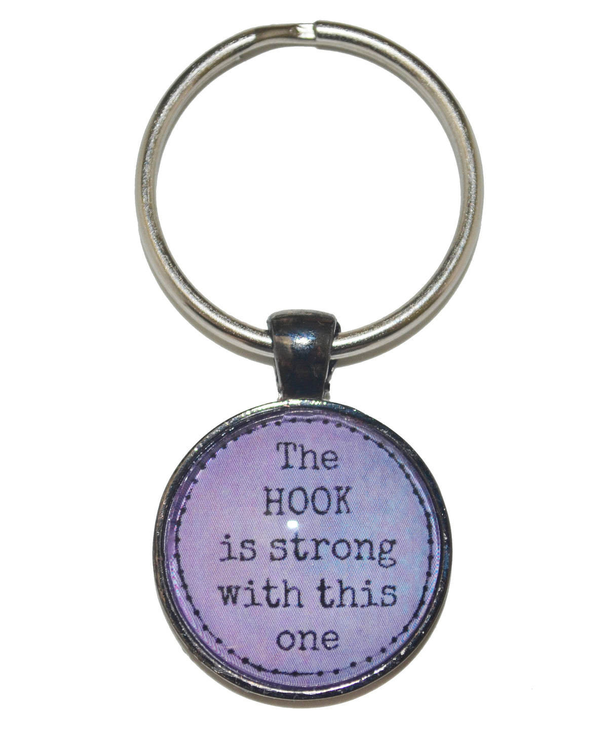 The Hook Is Strong With This One Keychain-Notions-Alpaca Direct-Purple-Alpaca Direct