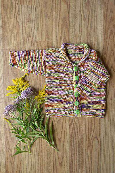 Universal Yarn Easy Baby Cardi Pattern-Patterns-Universal Yarns-Universal Yarn Easy Baby Cardi Pattern-Alpaca Direct