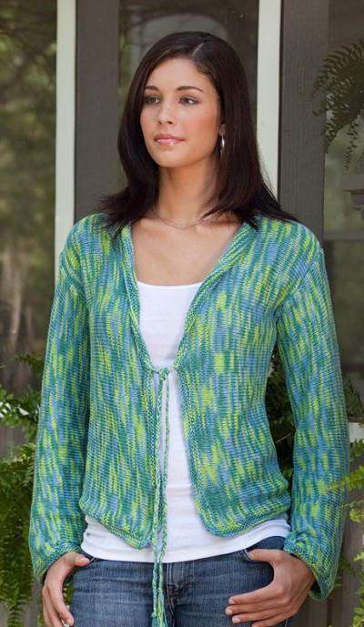 Universal Yarn Rainforest Cardigan Pattern-Patterns-Universal Yarns-Universal Yarn Rainforest Cardigan Pattern-Alpaca Direct