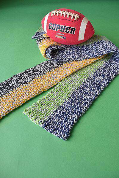 Universal Yarn Sideline Scarf Pattern-Patterns-Universal Yarns-Universal Yarn Sideline Scarf Pattern-Alpaca Direct