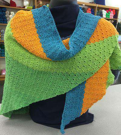 Universal Yarn Summer Shawl Pattern