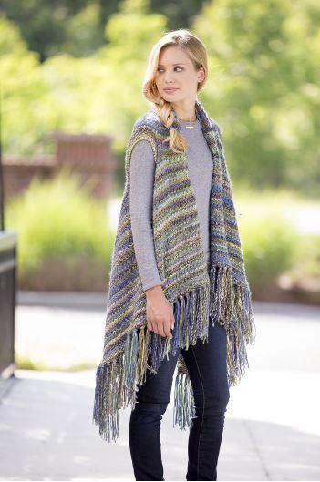 Special Twist Vest Designed by Yonca Ozbelli-Patterns-Universal Yarns-Alpaca Direct