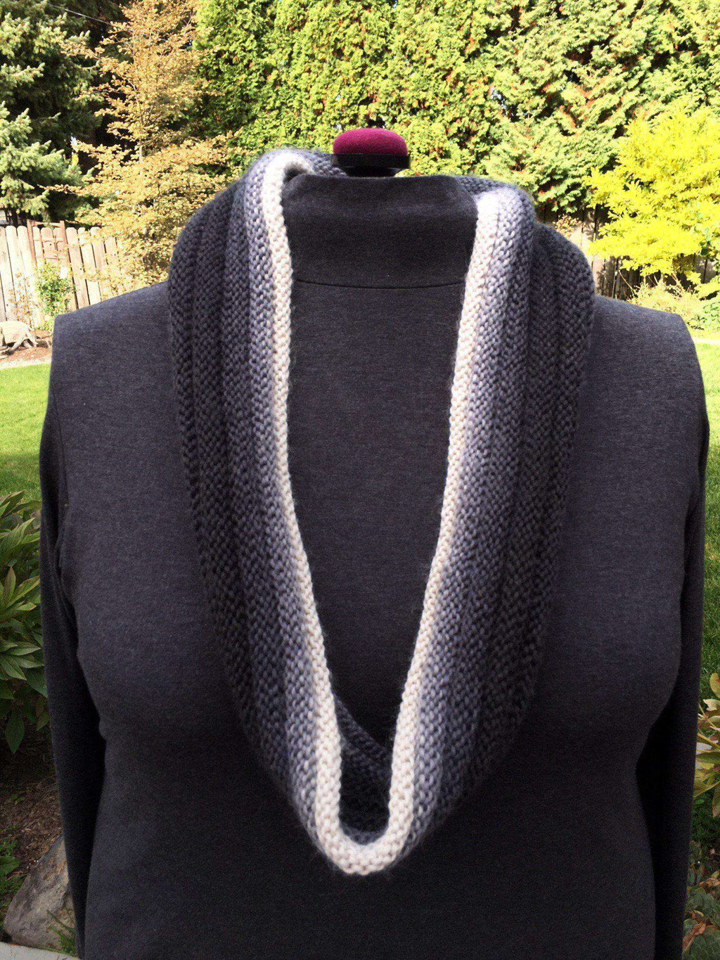 Welted Infinity Cowl by Kathleen Cubley-Patterns-Alpaca Direct-Alpaca Direct