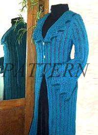 White Lies Designs - Easy Lace Jacket/Duster Pattern #104-Patterns-White Lies Designs-Alpaca Direct