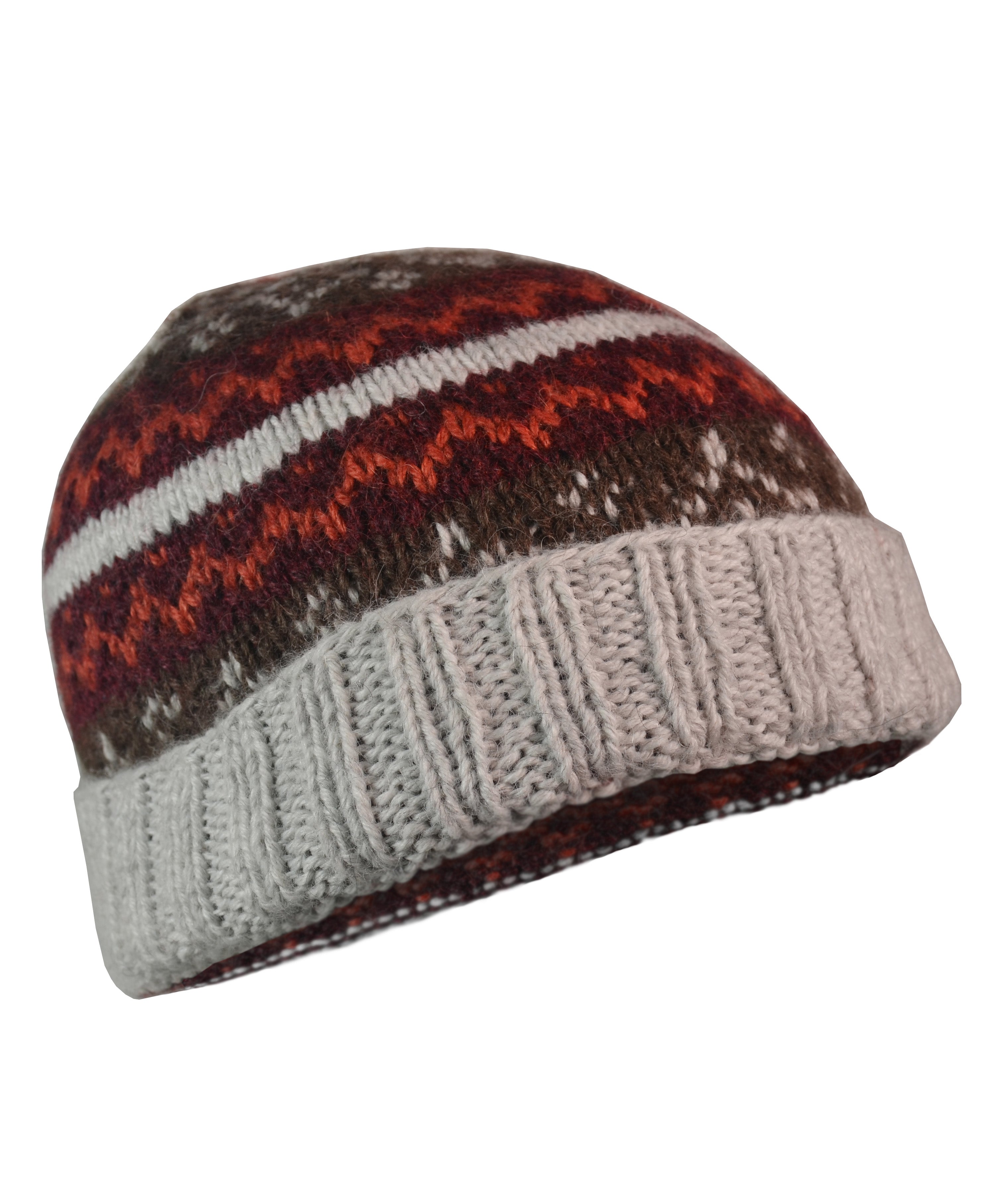 Alpaca Hat Winter Design Secondary image