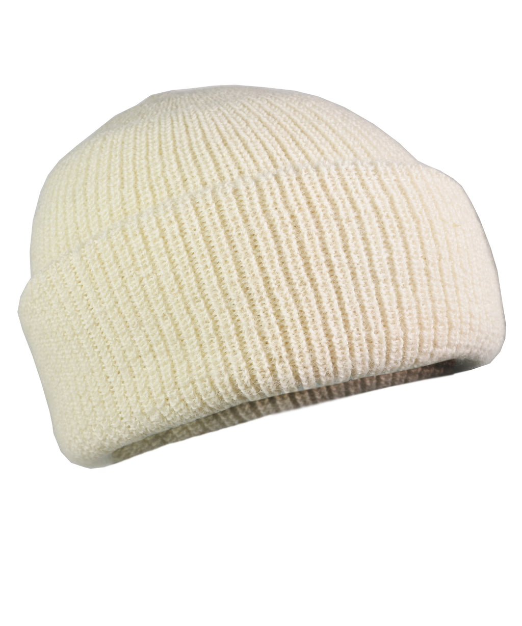 Women's Double Knit English Alpaca Hat-Apparel-Alpaca Direct-Natural-Alpaca Direct