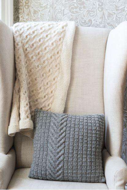 Wood &amp; Steel Blanket by Alicia Plummer *Berroco Pattern*-Patterns-Berroco-Alpaca Direct