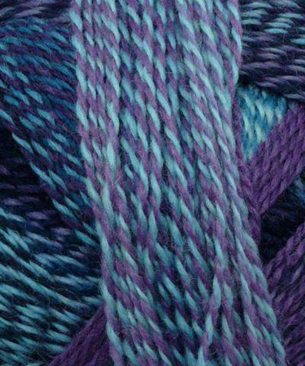 Schoppel-Wolle Zauberball Crazy-Yarn-Schoppel-Wolle-#1699 Lilac Flavor-Alpaca Direct